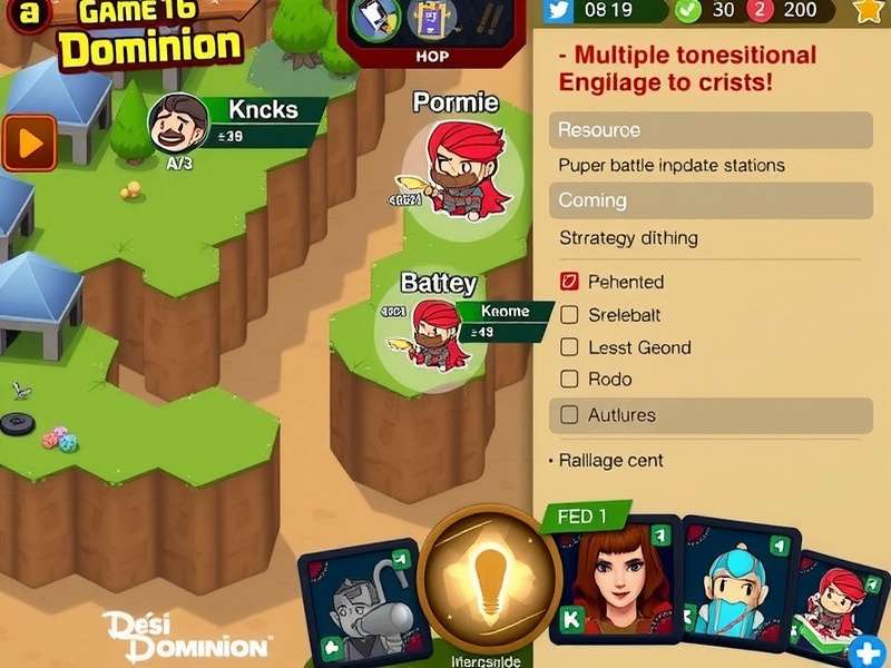 Game16 Desi Dominion gameplay screenshot showing Indian-themed characters and environment